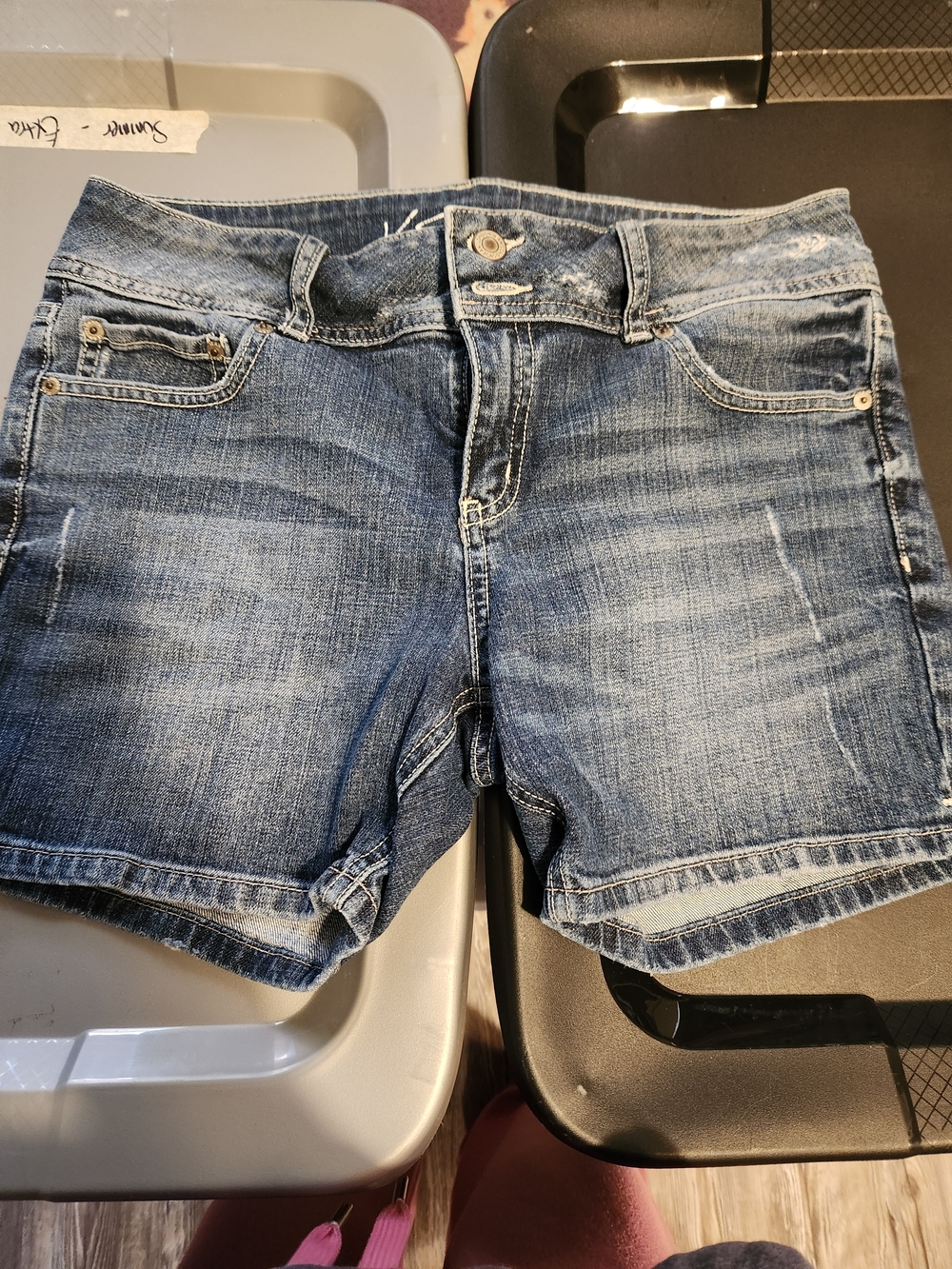Denim Mid-Rise Women’s Blue Jean Shorts